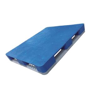 Quality HDPE Industrial Plastic Pallet Blue 120*100cm Vented Top for sale