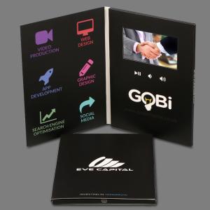 Handmade Customizable LCD Business Cards And Brochures Full Printing