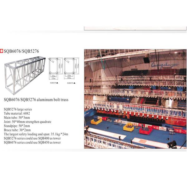 Buy Easy To Install And Dismantle Aluminum Bolt Truss Tower System at wholesale prices