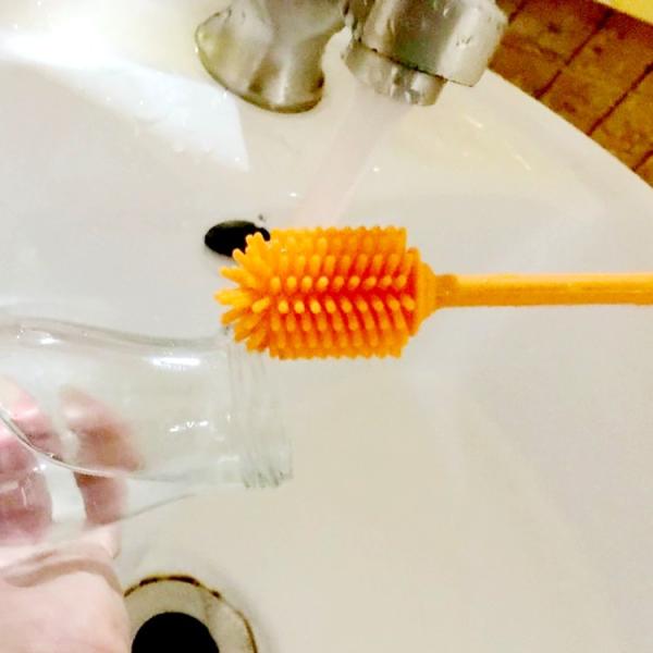 Buy Mug Bottle Silicone Kitchen Brush Set Non - Toxic Environment Friendly at wholesale prices
