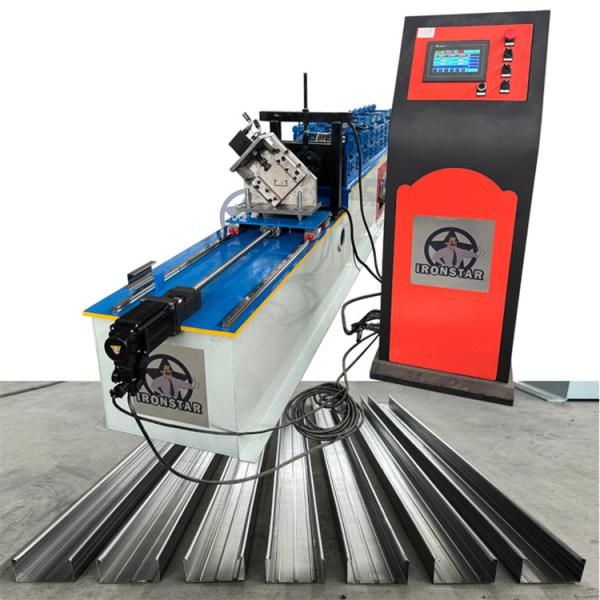 Buy 60*27 mm CD c stud roll forming machine in Albania C stud roll forming machine C channel roll forming machine at wholesale prices