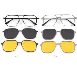 Casual Glasses Polarized Night-Vision Clip-On Glasses Portable