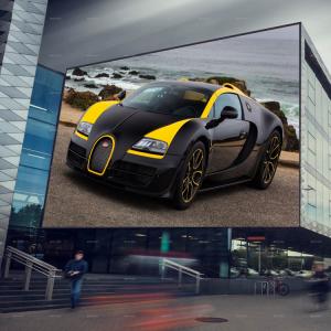 High Brightness 6000nits LED Advertising Display Ultra Thin Aluminum Cabinet