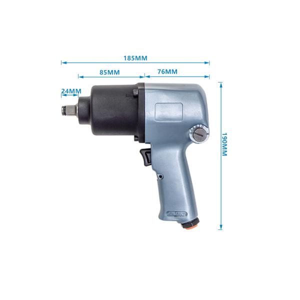 CE Small Pneumatic Impact Wrench Gun M16 Bolt 1/2 Sq Air Impact Wrench