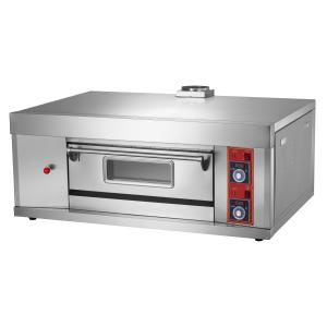 Restaurant Commercial Gas Pizza Oven 8000W Stainless Steel Auto Temperature