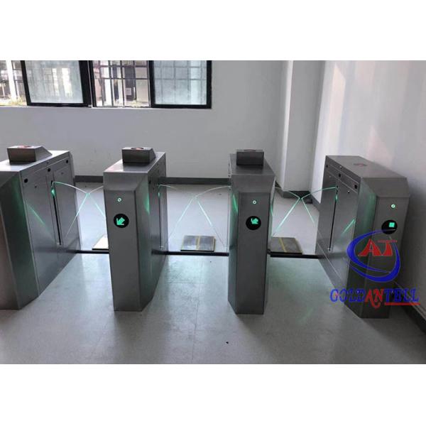 CE Approved Rfid Gate Reader Flap Barrier Gate Access Control System Security