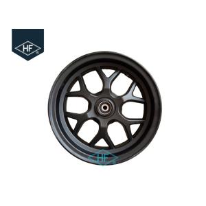 Custom Rear 10 Inch Motorcycle Wheel , Rims Scooter Motorcycle Front Wheel