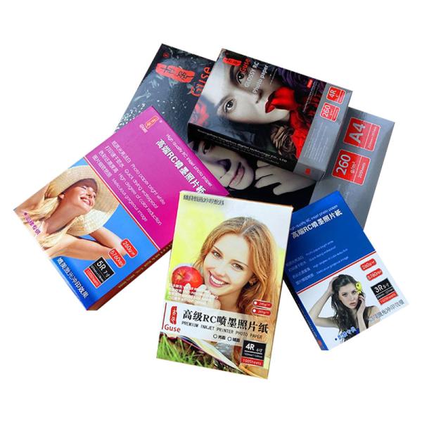 Buy Inkjet 5R Satin Photo Paper 260g 127*178mm For Graphic Display Prints at wholesale prices