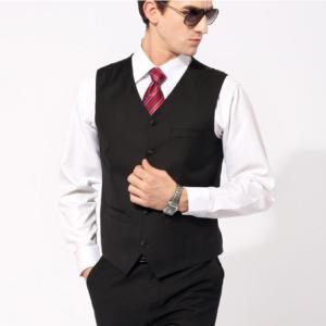 Quality polyester waist coat ,vest ,man clothes for sale