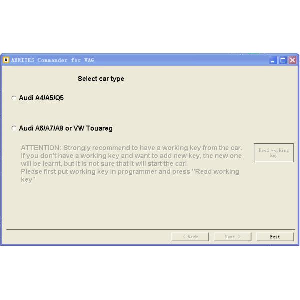FVDI AVDI ABRITES Commander For VAG VW Audi Seat Skoda
