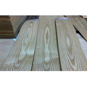 Engineered Ash Hardwood Veneer Flooring Brown , Inlay Veneer Sheet