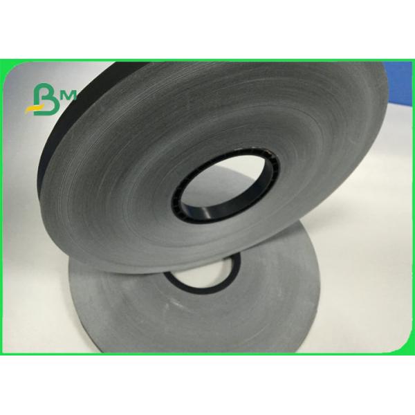 60gsm Food Grade Printable Black Slitted Paper Roll for Drinking FDA FSC