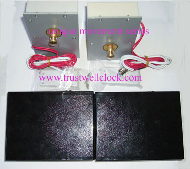 indoor clocks with mechanism item MV201, made by Good Clock （Yantai）Trust-Well