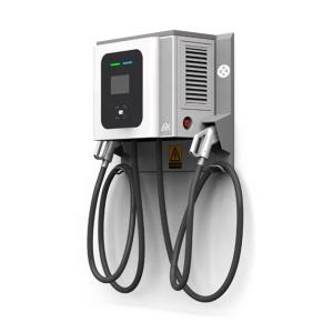 3 Phase Wallbox DC Electric Car Charging Station With CCS And Chademo Connectors