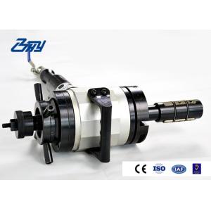 Pneumatic Pipe Beveling Machine Low Friction Adjustable Bearing System