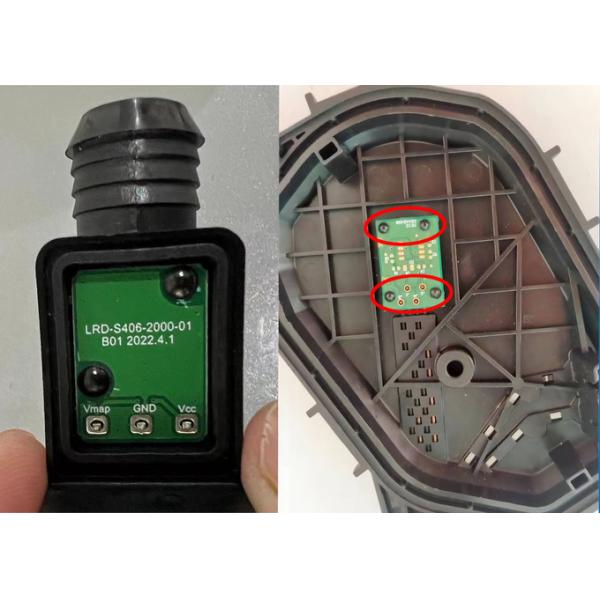 Dual-head Heat Staking Tip with Simultaneous Heat Staking of Two Plastic Stakes