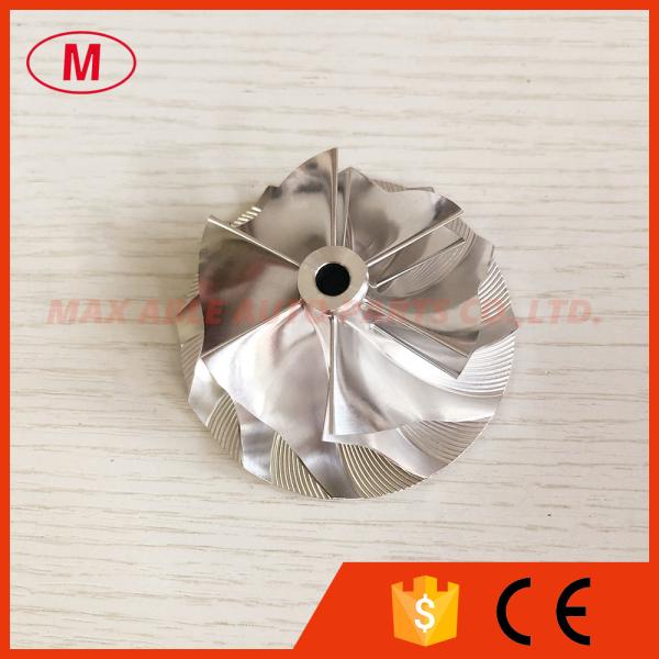 Buy GT2871 452546-0005 53.11/70.98mm 6+6 blades milling/aluminum 2618/billet compressor wheel for 452546-0005/Trim56 at wholesale prices