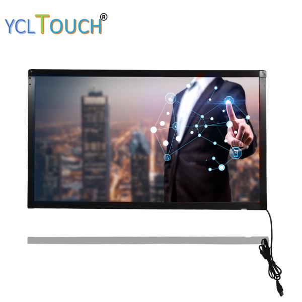 Buy 2.5mm Point 32 Inch IR Touch Panel 8ms PC Multi Touch Overlay Kit at wholesale prices