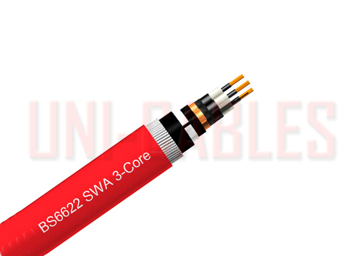 Quality EN 60228 Armoured Electrical Cable PVC Bedding SWA for sale