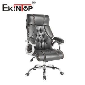 Quality Swivel Leather Ergonomic Executive Office Chair Gas lift Seat For Office Furniture for sale