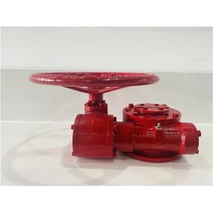 Nodular Cast Iron Underground Valve Handwheel Gearbox Water Treatment Valve