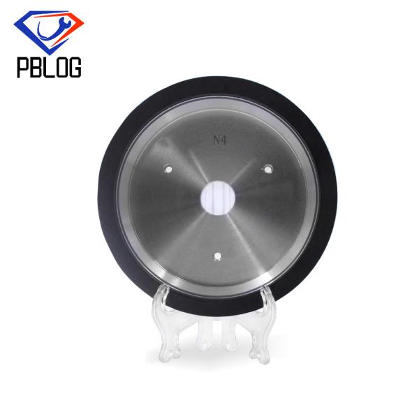 Custom Black Resin Grinding Wheel Slate / Glass For Straight Edge Machine