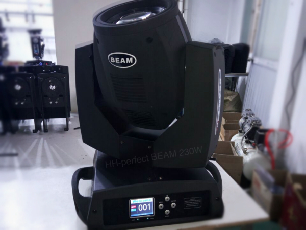 2015 For Christmas 230w Moving Head Beam Lights Double prism effect 6 + 16Hot wedding show