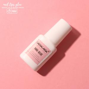 8ML Capacity Mini Nail Polish Tips Glue for Press on Nails Transparent Private