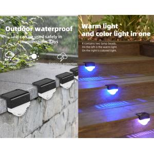 IP65 waterproof solar garden lights outdoor mini decor fence light for park