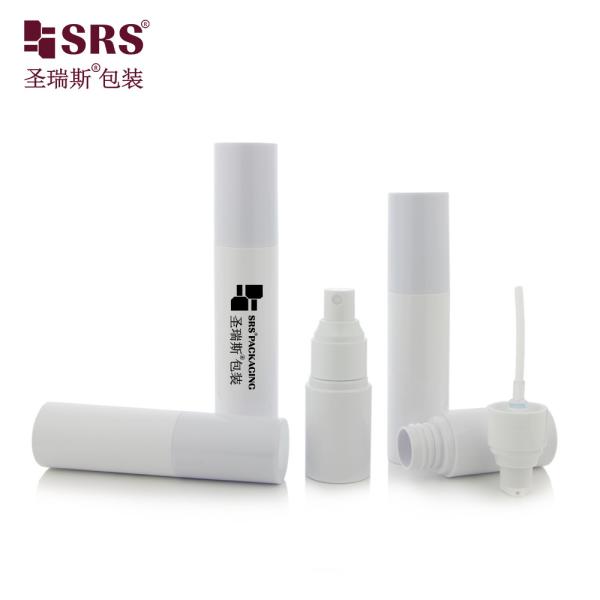 24/410 PET PCR Recycled Clear Transparent Glossy Plastic Sprayer Pump Bottle With Fine Mist Pump Perfume Toner Packaging