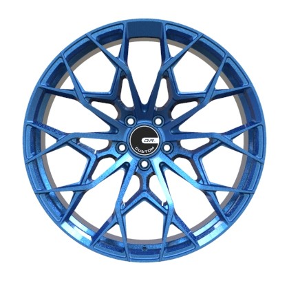Buy PCD 5-112 3 Piece Wheels 18 Inch Blue Custom 3 Piece Rims at wholesale prices