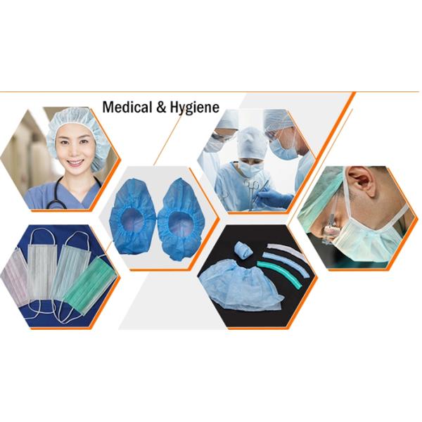 N95 30gsm Meltblown Nonwoven Fabric Antibacterial For Face Mask Purifier Filters