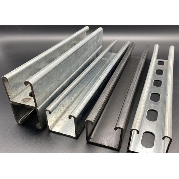 Buy High Zinc Layer 3m 6m Slotted Unistrut Strut Channel at wholesale prices