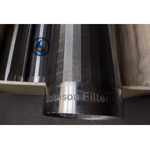 Stainless Steel Johnson Filter Welded Wedge Wire Screen Pipe