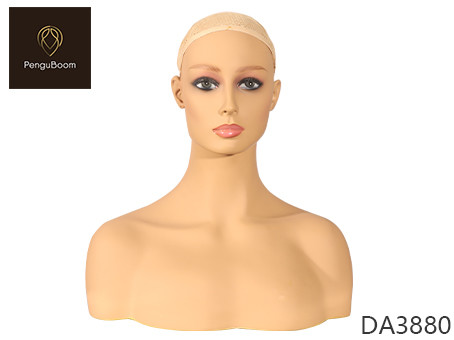 Buy 1.66kg Life Size Mannequin Head With Shoulders at wholesale prices