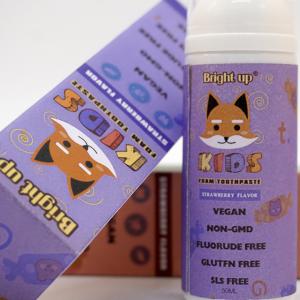 FDA 60ML whitening teeth cleaning mousse For Children