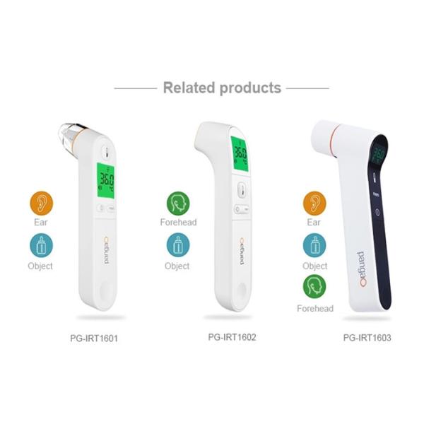 Buy Fever Alarm Baby Infrared Thermometer Eco Friendly ABS Plastic Material at wholesale prices