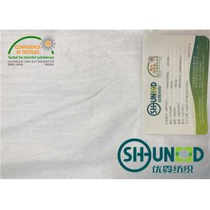 80% Tencel 20% Bamboo Nonwoven Fabric With Smooth Handfeeling