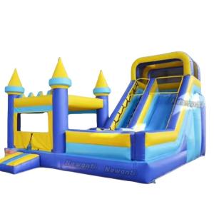 Quality Commercial Kids Playground Obstacle Toboggan Bouncy Water Slide Combo Inflatable Bouncer for sale