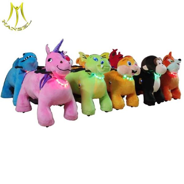 Hansel entertainment children indoor playground battery operated walking animal