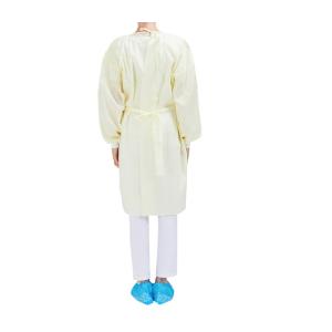 Non-woven/SMS/PP+PE Long Sleeve Isolation Gowns for Healthcare and Medical Use