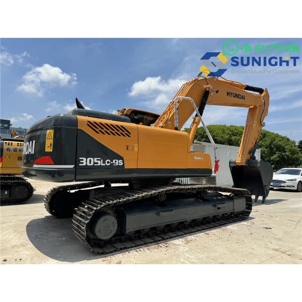 Buy Second Hand Hyundai 305LC-9s Excavator Crawler Digger Used Machinery 305 9S LC at wholesale prices