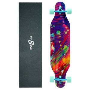 36inch All Pink Cute Complete Longboard Skateboards For Girls