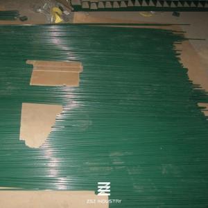 Tension Bar Chain Link Fence Fittings Pvc Coated Finishing Pallet Packaging