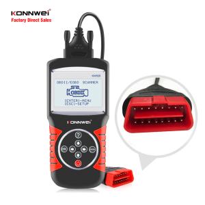 KONNWEI KW820 OBD2 Diagnostic Tool test real time status large screen 5