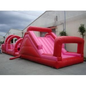 Inflatable Military Obstacle Course For Park Amusement Park Games