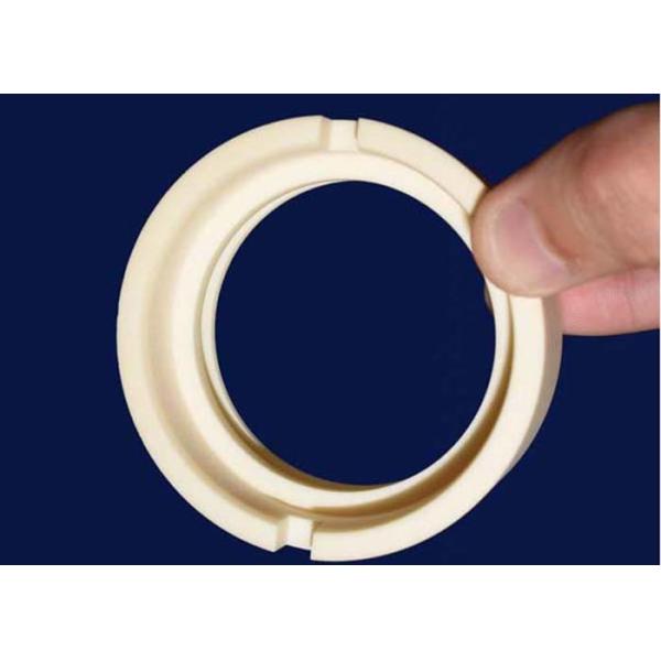 High Temperature Refractory Machining Ceramic Parts Bushing Ring Sleeveing
