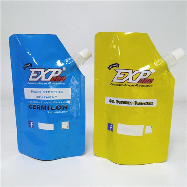 Buy Recyclable Beverage Drinking  Spout Packaging Bags Plastic Liquid Pouch at wholesale prices