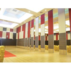 ODM 6063 Aluminum Alloy Operable Partition Wall Fabric Hard Cushion