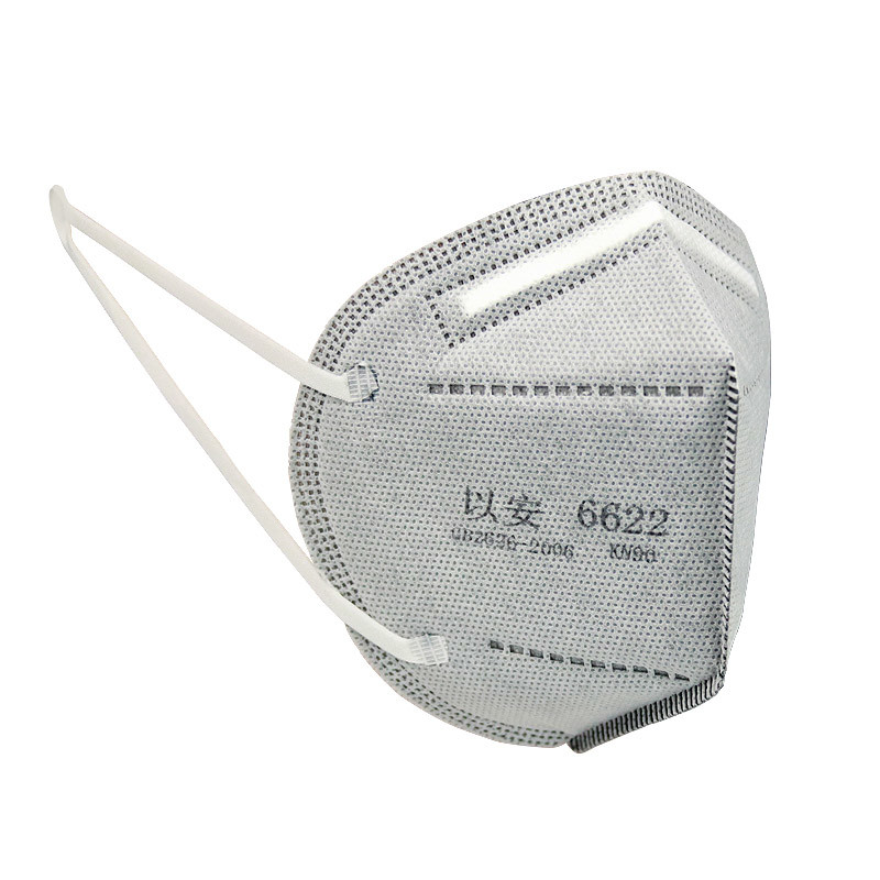 Quality Spunbond Non Woven KN90 Folding Respirator Outdoor Particle Filtering for sale